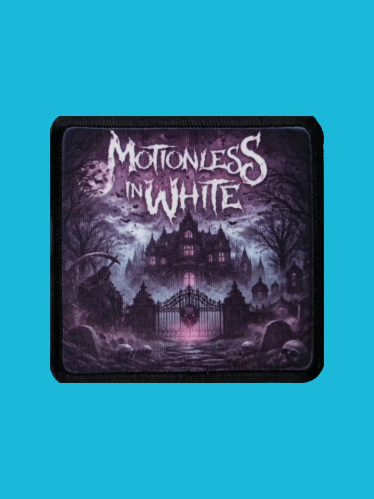 Patch Motionless In White - Gothic Nightmare - Imprimé - Carré de 7,5 x 7,5 centimètres